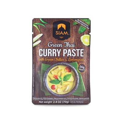 Pâte de curry vert, Siam (70 g)