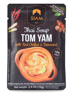 Pâte pour soupe Tom Yam, Siam (70 g)