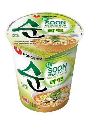 Nouille saveur légumes, Nongshim (67 g)