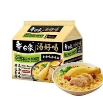 Soupe au poulet et aux nouilles, BaiXiang 5pcs de 111 g (555 g)