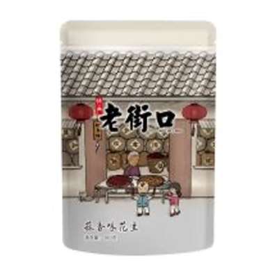 Cacahuètes Saveur Ail, LaoJieKou (160 g)