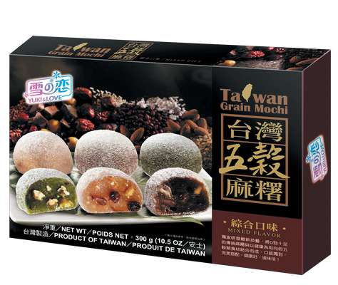Mochi assortiment aux 5 céréales, Yuki&Love (300 g)