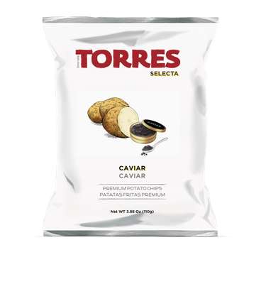 Chips saveur caviar, Torres (110 g)