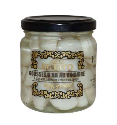 Gousses d'ail confites natures, Calle El Tato (120 g)