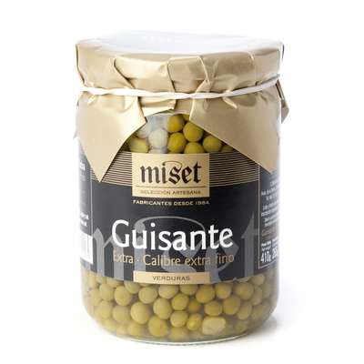 Petits pois extra fins, Miset (295 g)