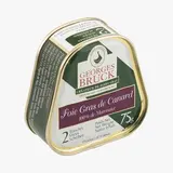 Foie gras de canard, 100 % de morceaux, Georges Bruck (75g)