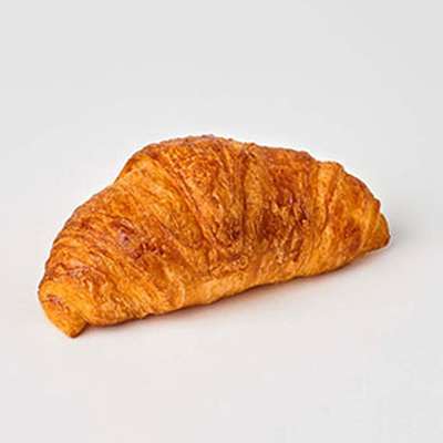 20 mini croissants sur plateau noir / à commander 24h à l'avance