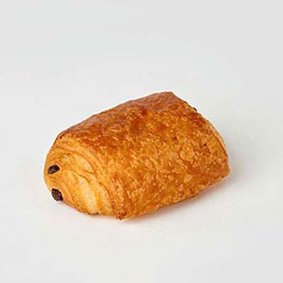 20 mini pains au chocolat sur plateau noir / à commander 24h à l'avance