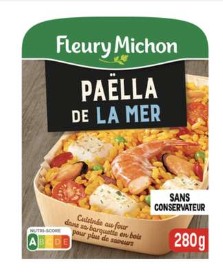 Paëlla de la mer, Fleury Michon  (280 g)