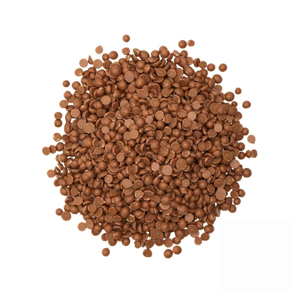 Pépites de chocolat au lait 36% bio en sachet kraft