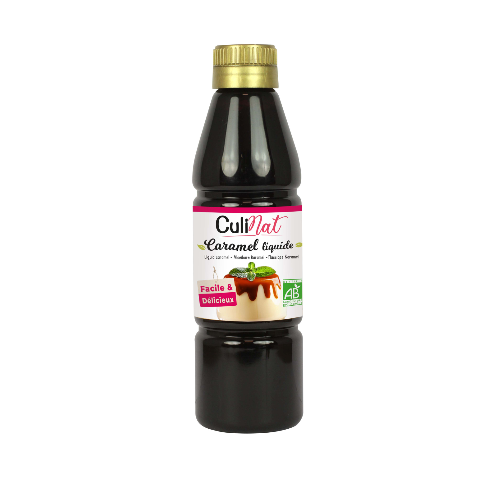 Caramel liquide bio