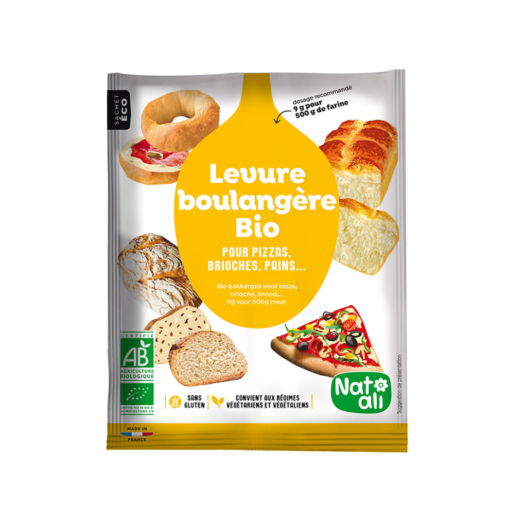 Levure boulangère sèche bio
