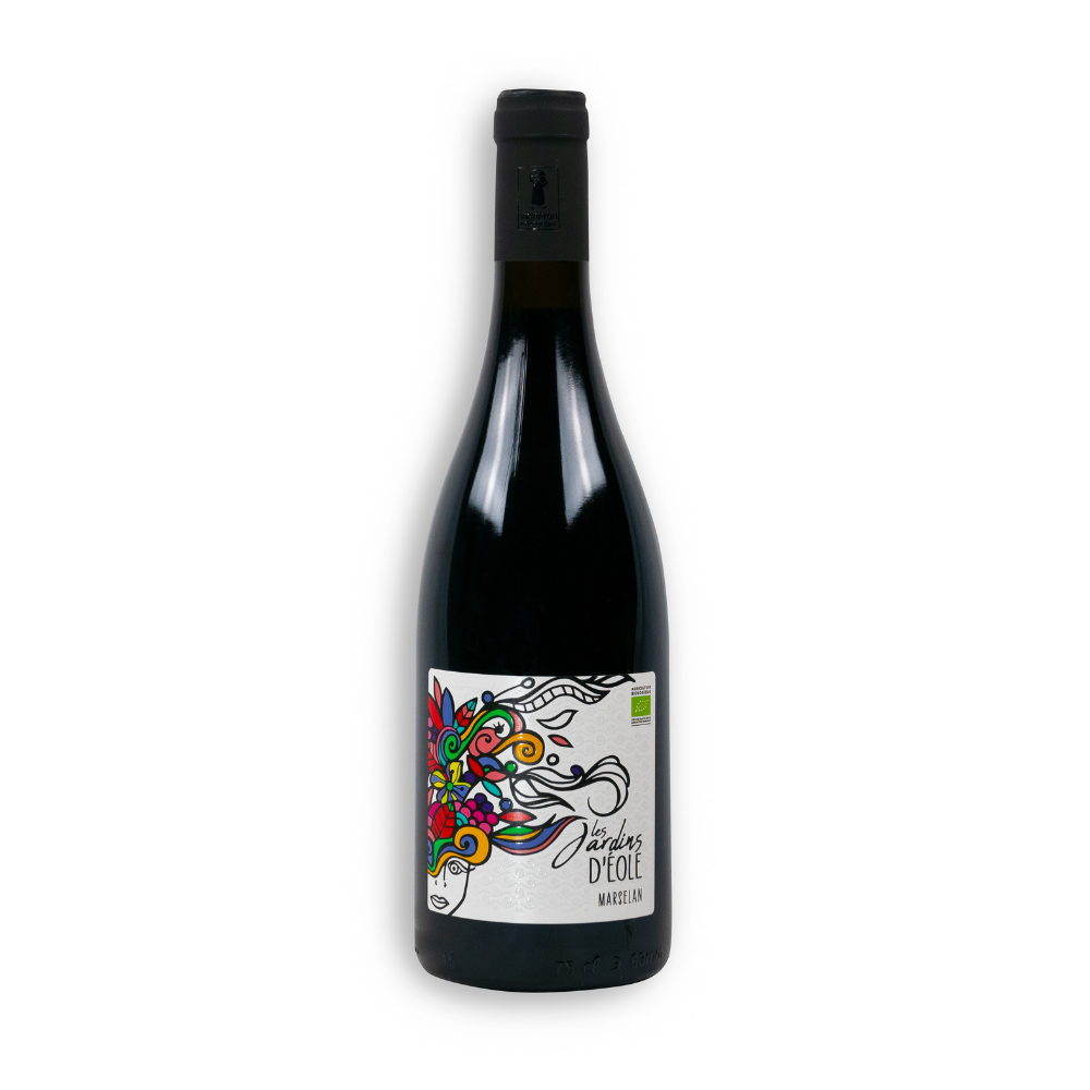 Vin rouge - IGP Pays d'Oc rouge 2023 14,5° bio