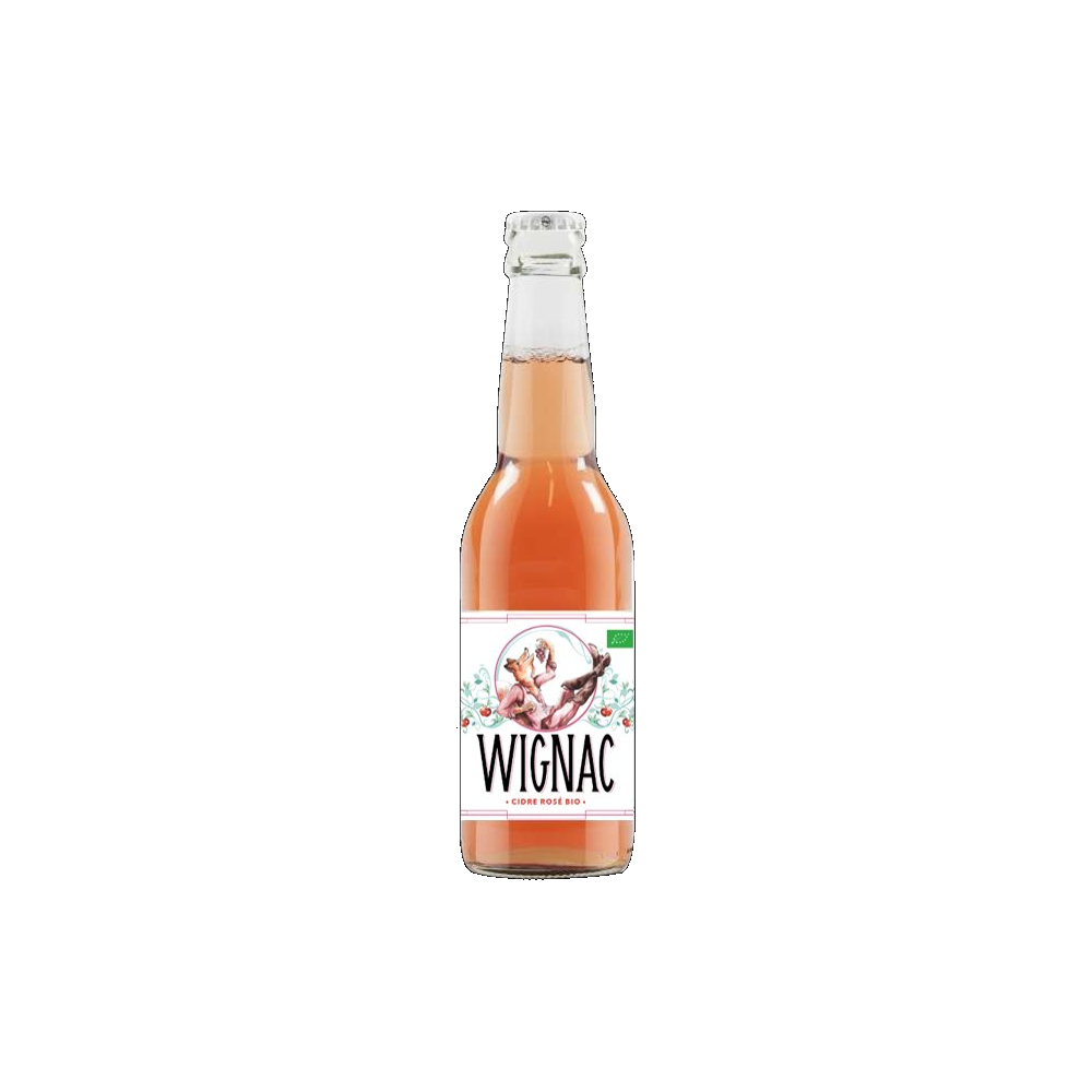 Cidre rosé 4,5° bio