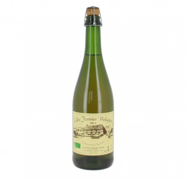 Cidre brut fermier de Normandie 5° bio