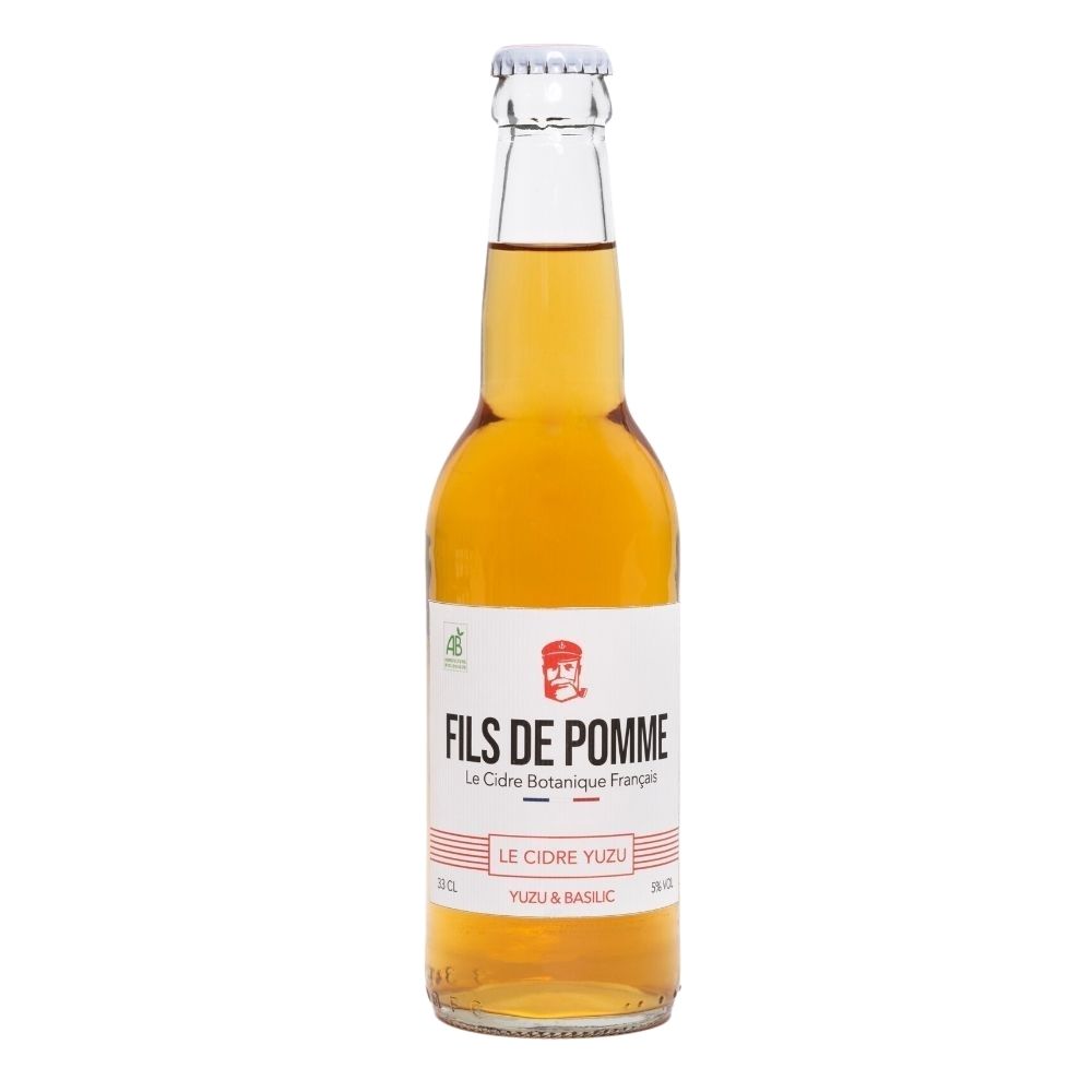 Cidre yuzu & basilic 5° bio