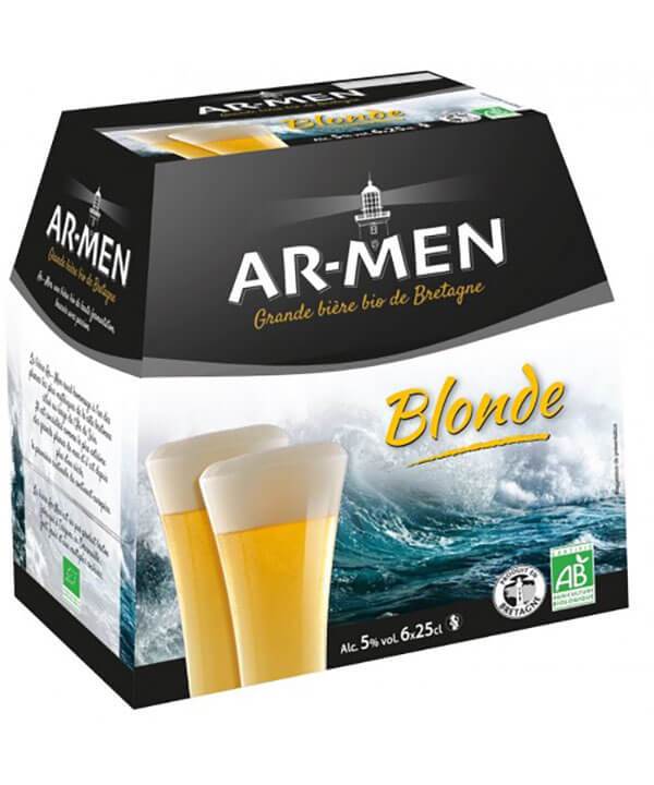 Bière blonde Bretonne 5° bio - 6x25cl