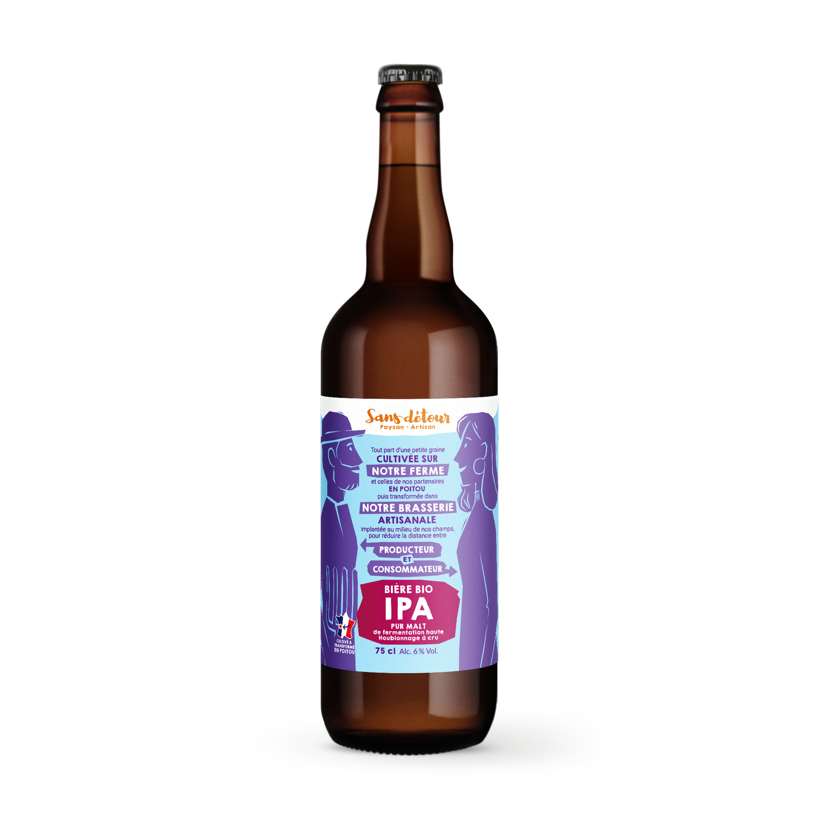 Bière IPA 6° bio