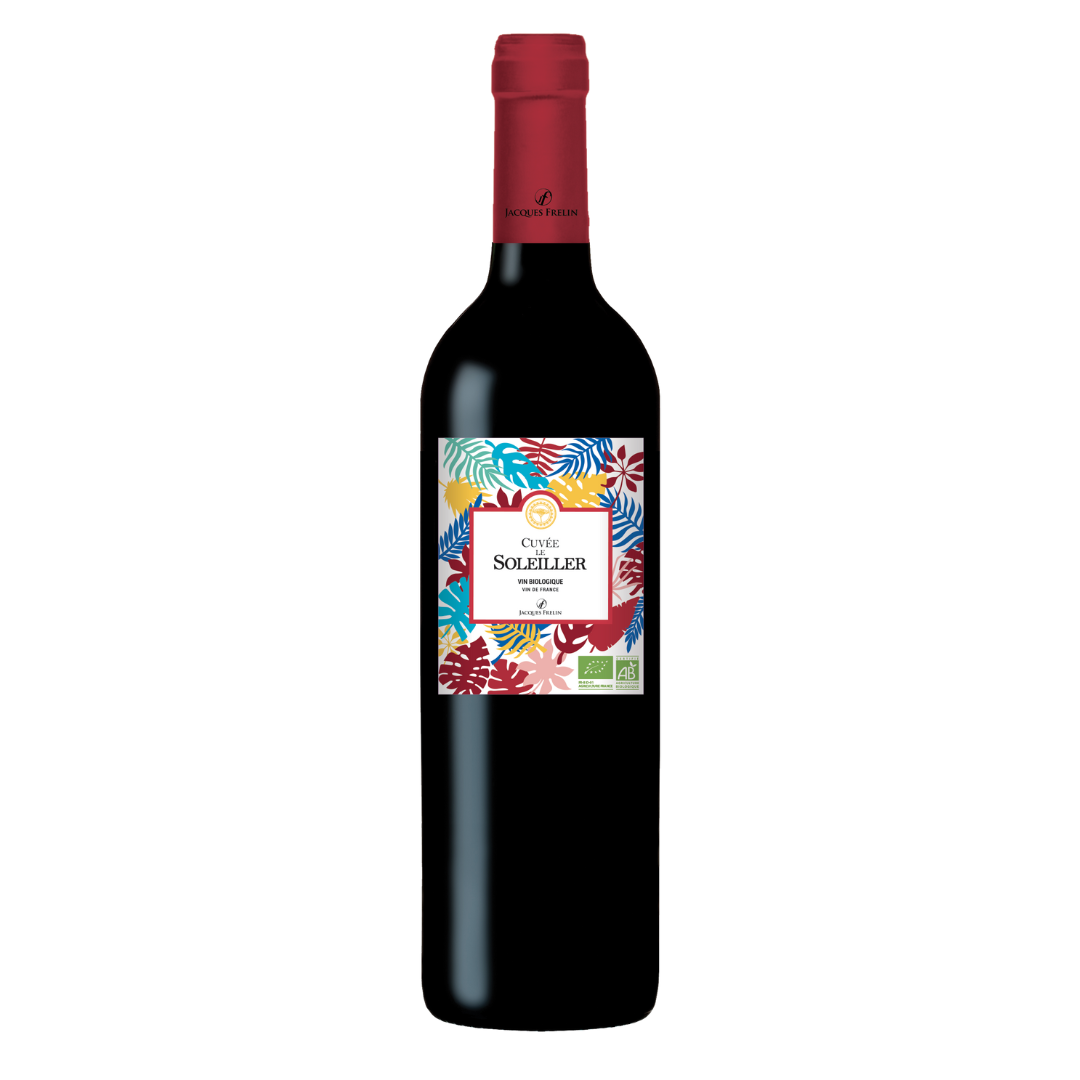 Vin rouge - vin de France "cuvée le soleiller" 13° bio