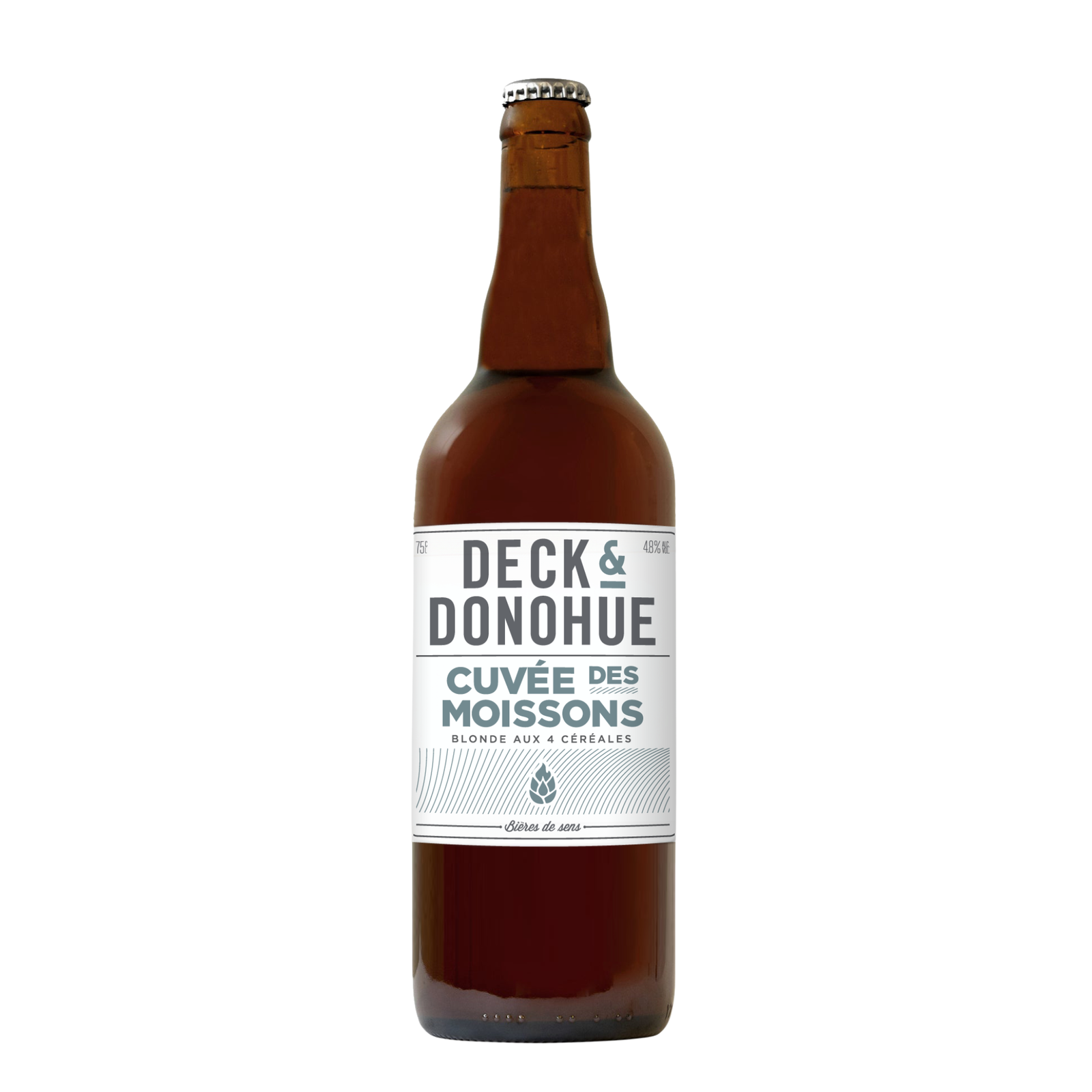 Bière blonde cuvée des moissons 4,8° bio