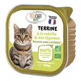 Terrine pour chat à la volaille bio