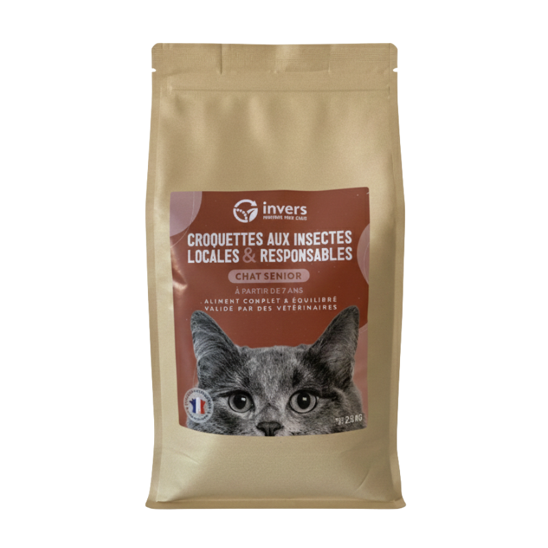 Croquettes chats séniors