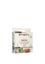 Pipettes anti-puces anti-tiques chat / chaton bio x 3
