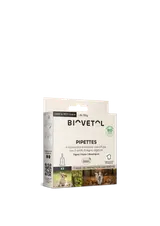 Pipettes anti-puces anti-tiques chiot / petit chien (-15kg) bio x 3