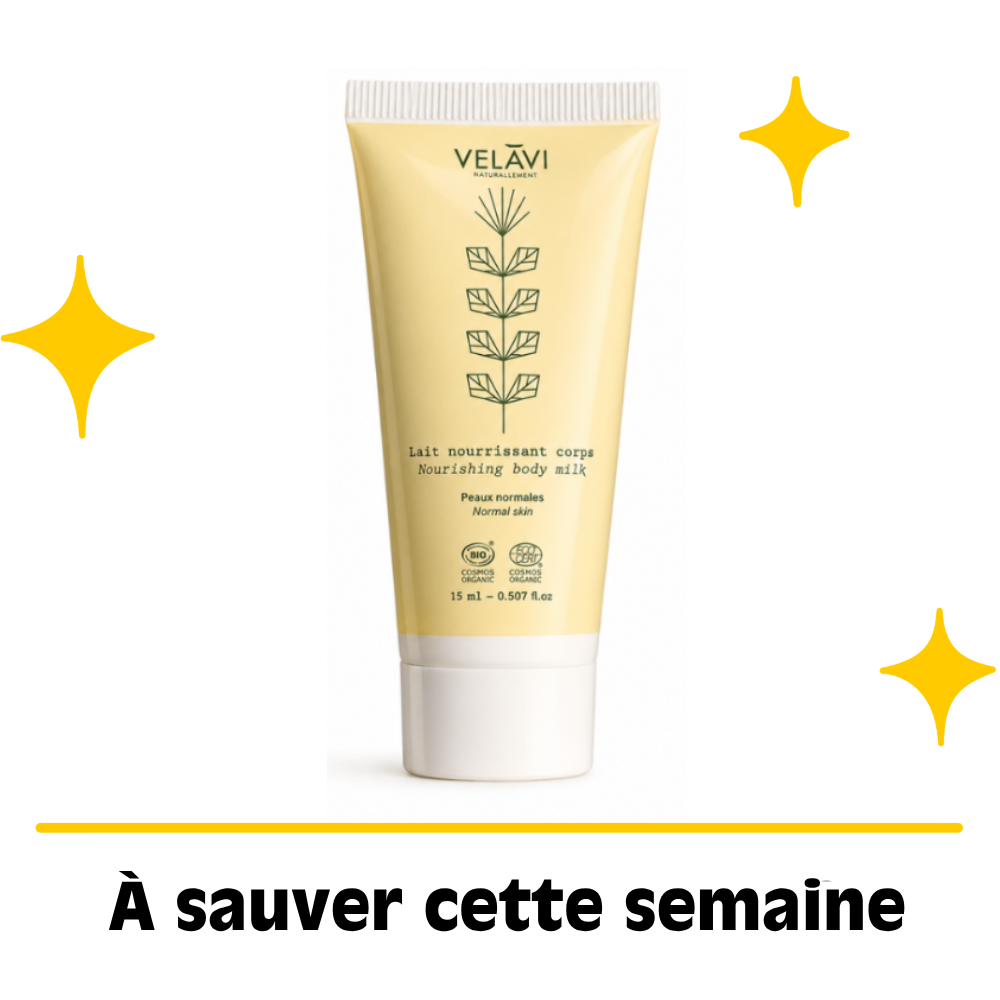 Lait nourrissant corps certifié Cosmos Organic