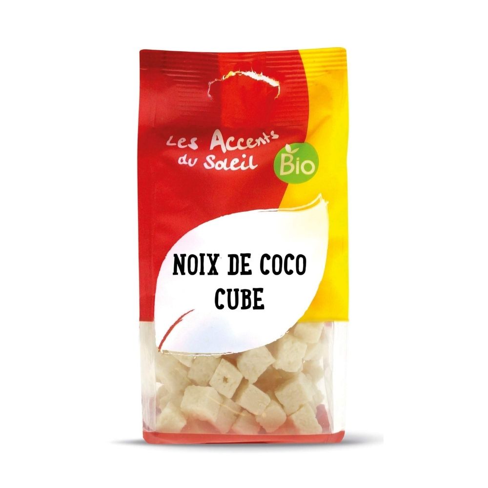 Cubes de coco bio