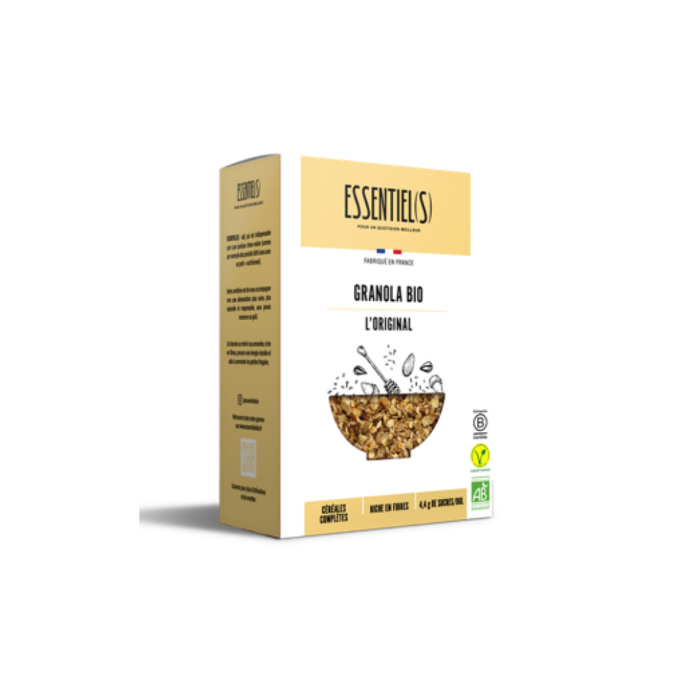 Granola miel et amandes bio