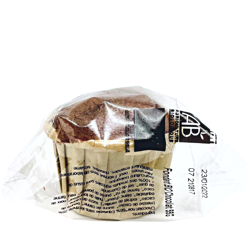 Muffin chocolat noir noix de coco intense bio