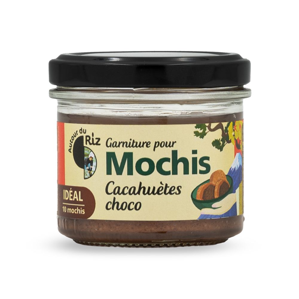 Garniture pour mochis cacahuètes chocolat bio