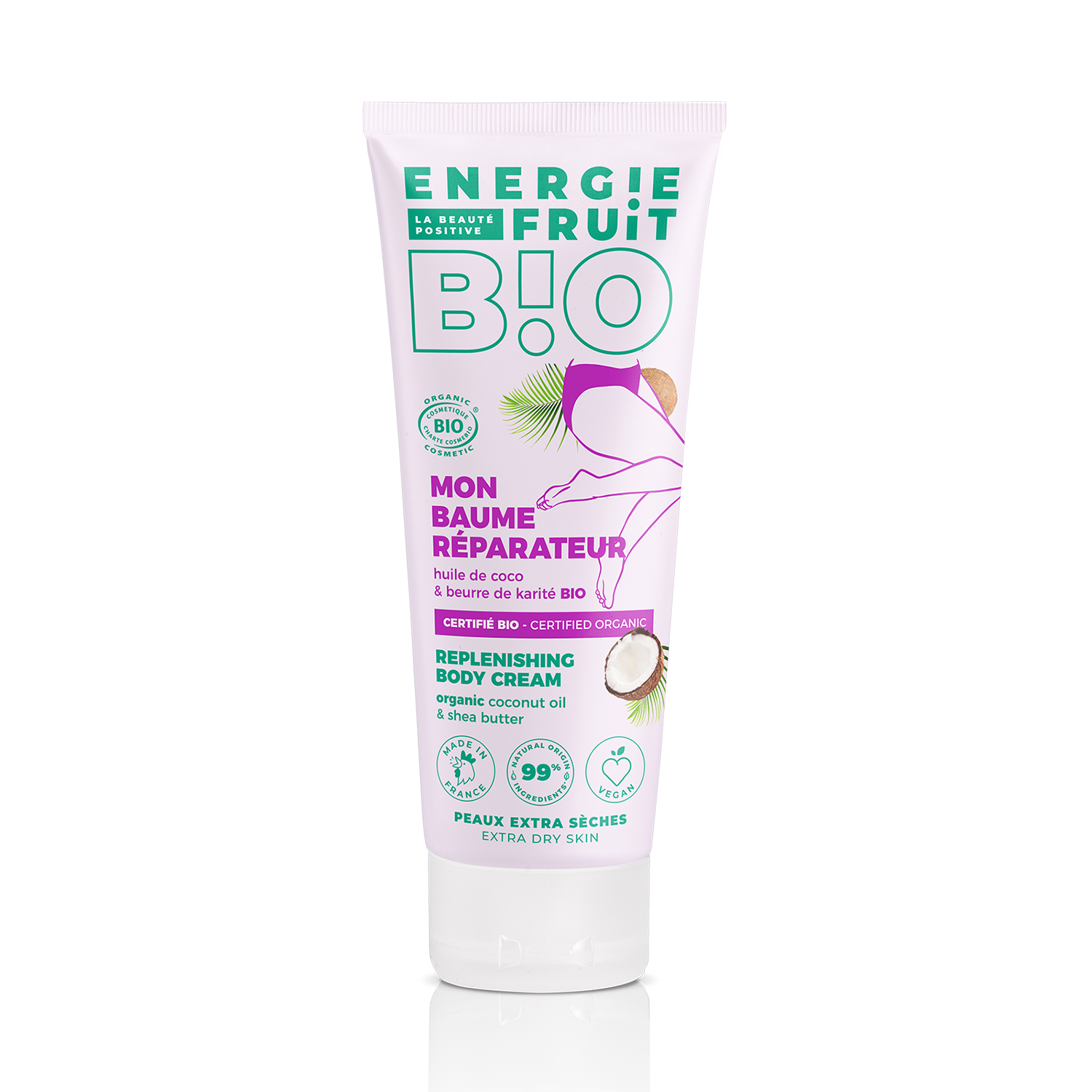 Baume corps huile de coco