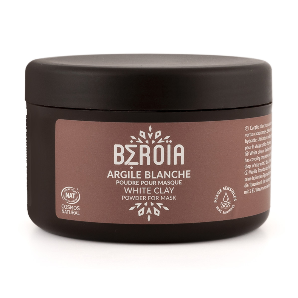 Argile blanche en poudre