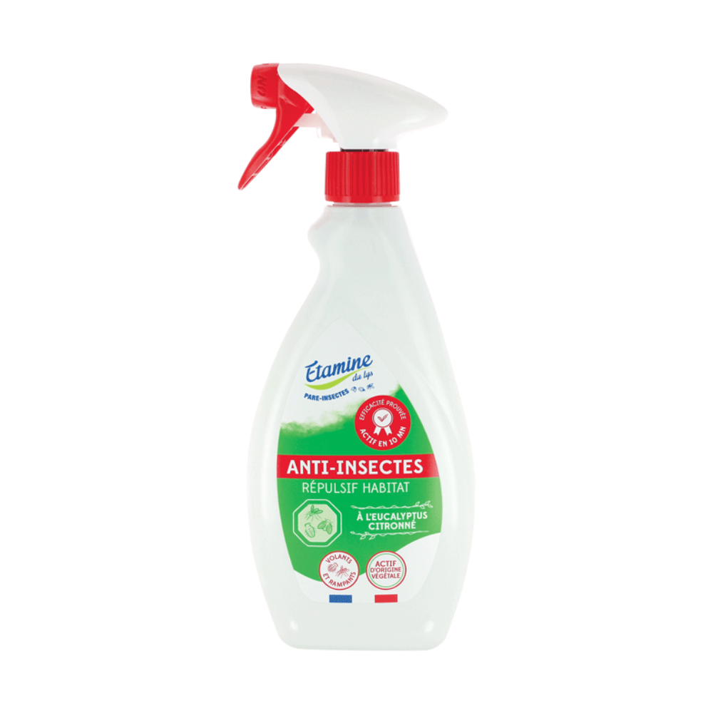 Spray répulsif insectes habitat