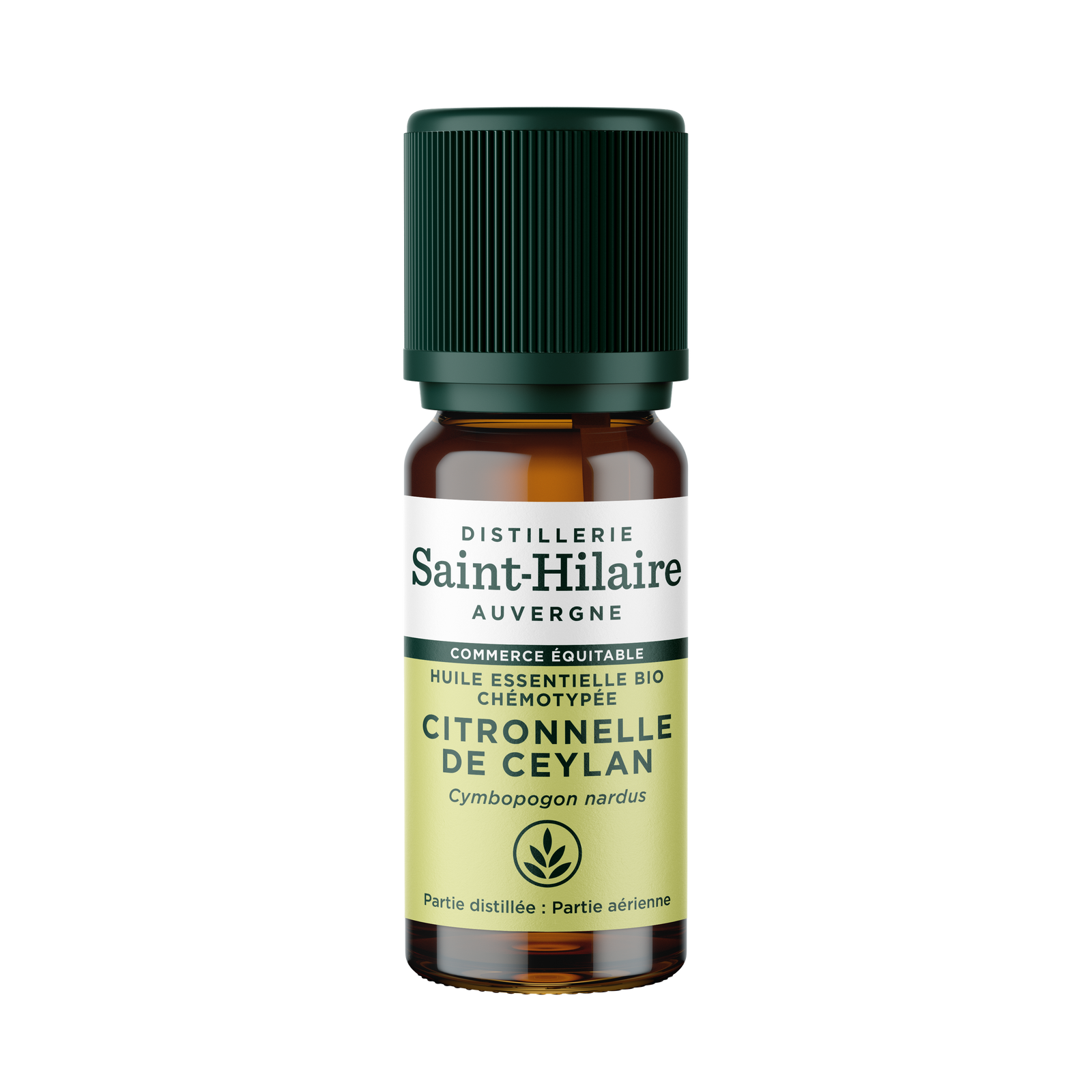 Huile essentielle citronnelle de Ceylan bio