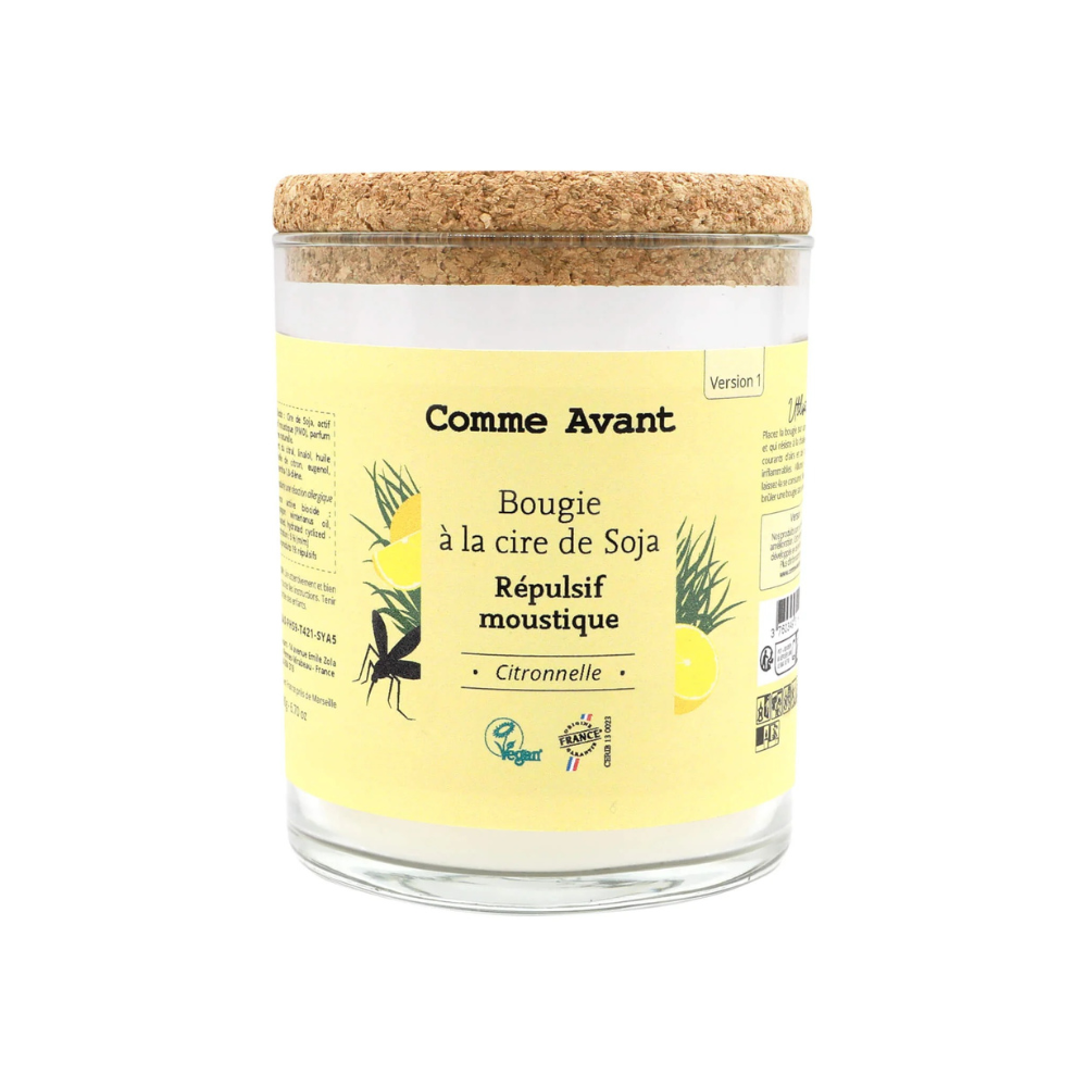 Bougie répulsive moustiques