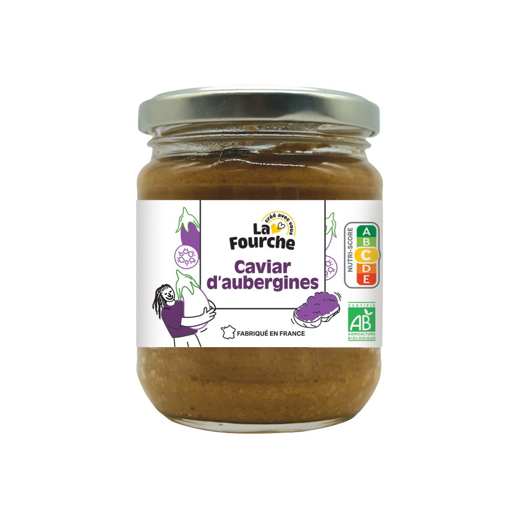 Caviar d'aubergine bio