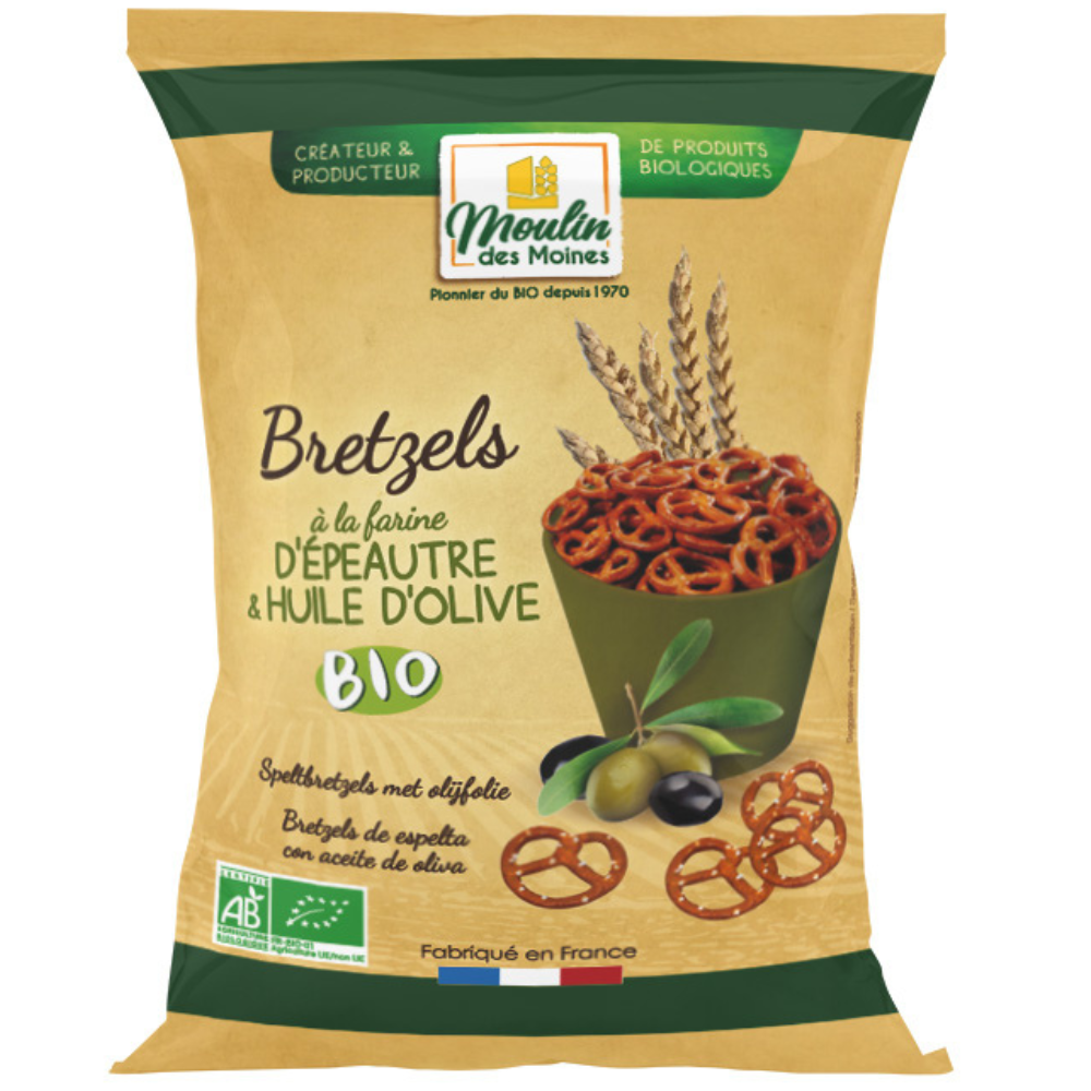 Bretzels d'épeautre bio