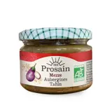 Mezze aubergines tahini bio