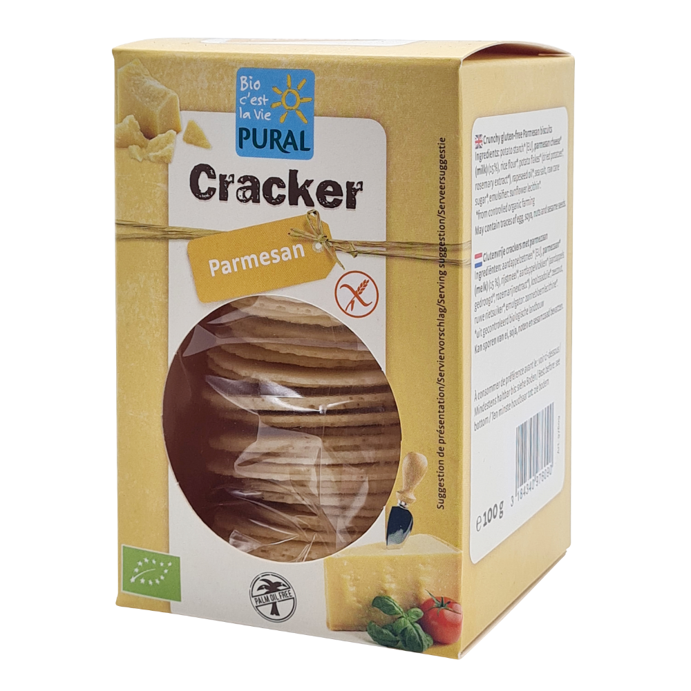 Crackers Parmigiano reggiano AOP bio