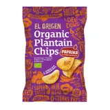 Chips de banane plantain au paprika bio