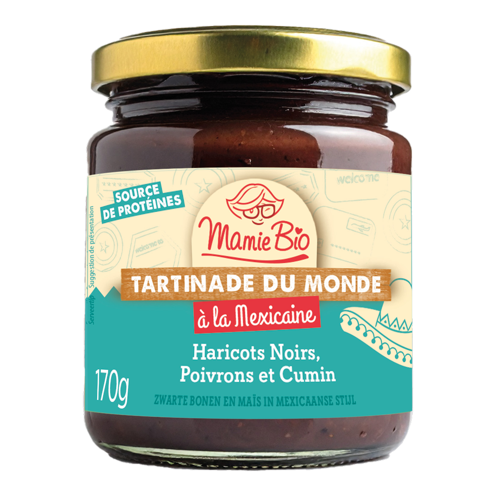 Tartinade à la mexicaine bio