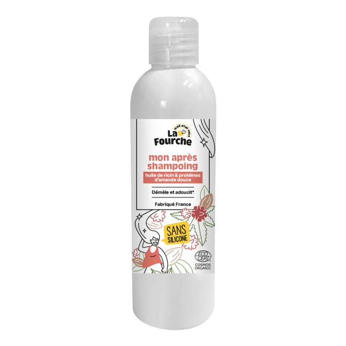Après-shampoing démêlage & douceur* certifié Cosmos Organic