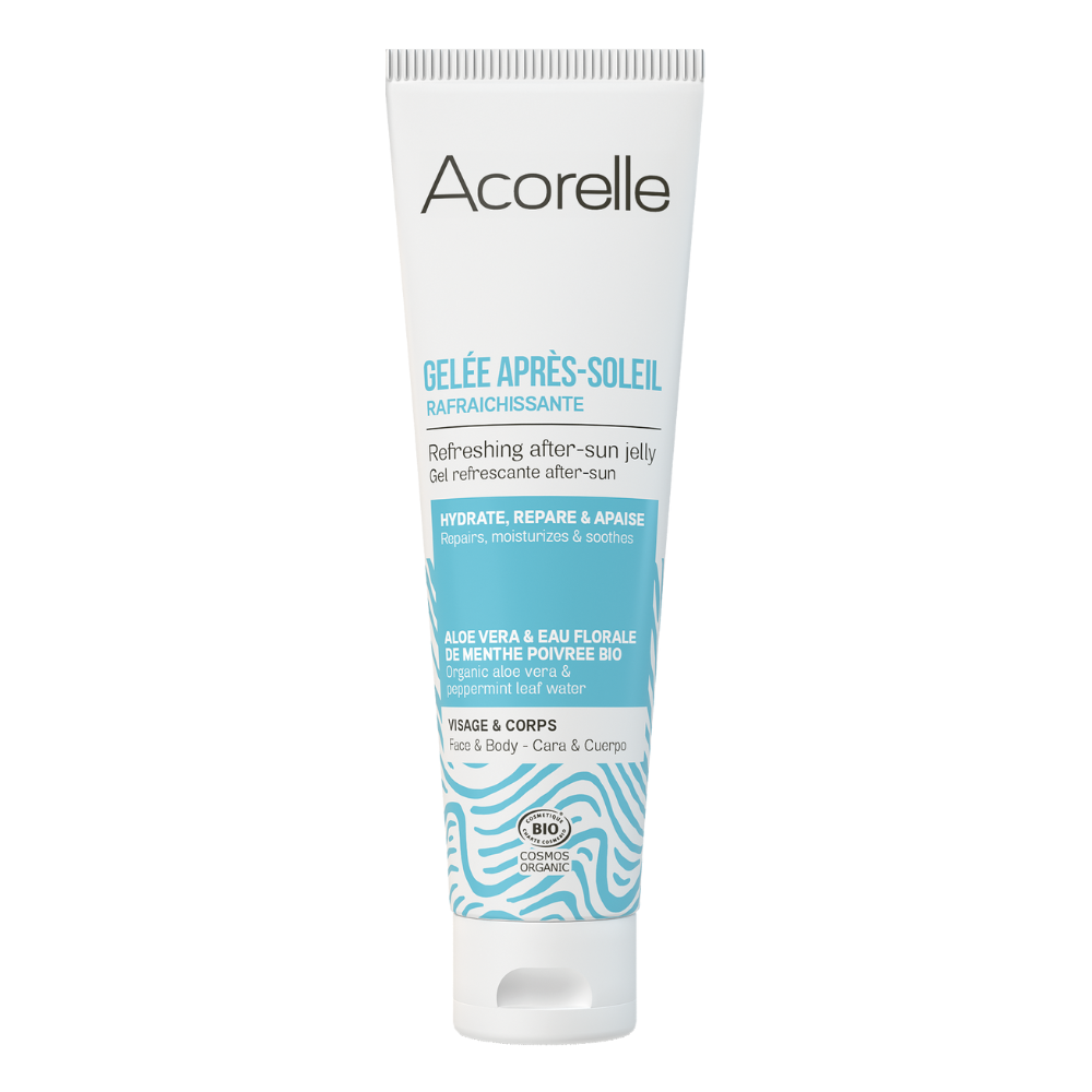 Gelée rafraichissante après soleil