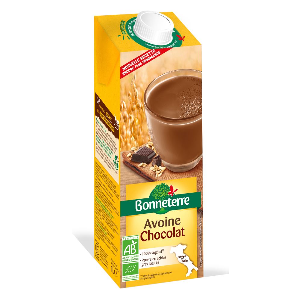 Boisson avoine chocolat bio