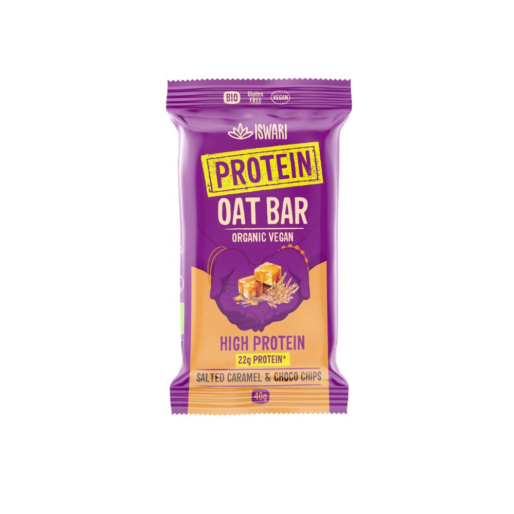 Barre protéinée avoine caramel bio