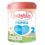 Lait infantile primea 2 au lait de vache français (dès 6 mois) bio