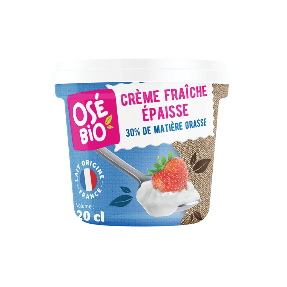 Crème fraîche épaisse bio